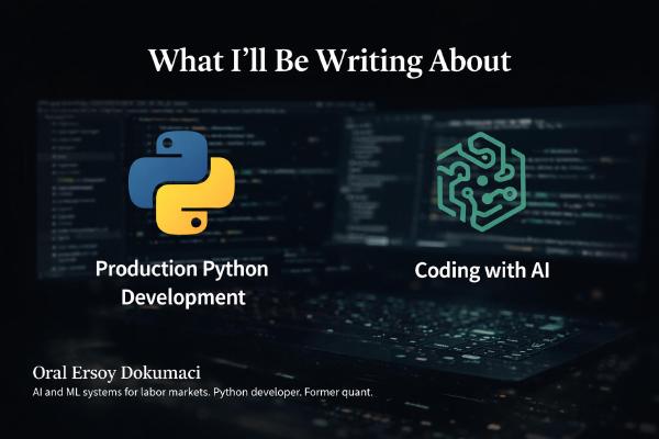 What I'll Be Writing About