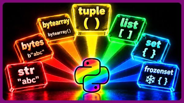Python list vs tuple vs set vs frozenset