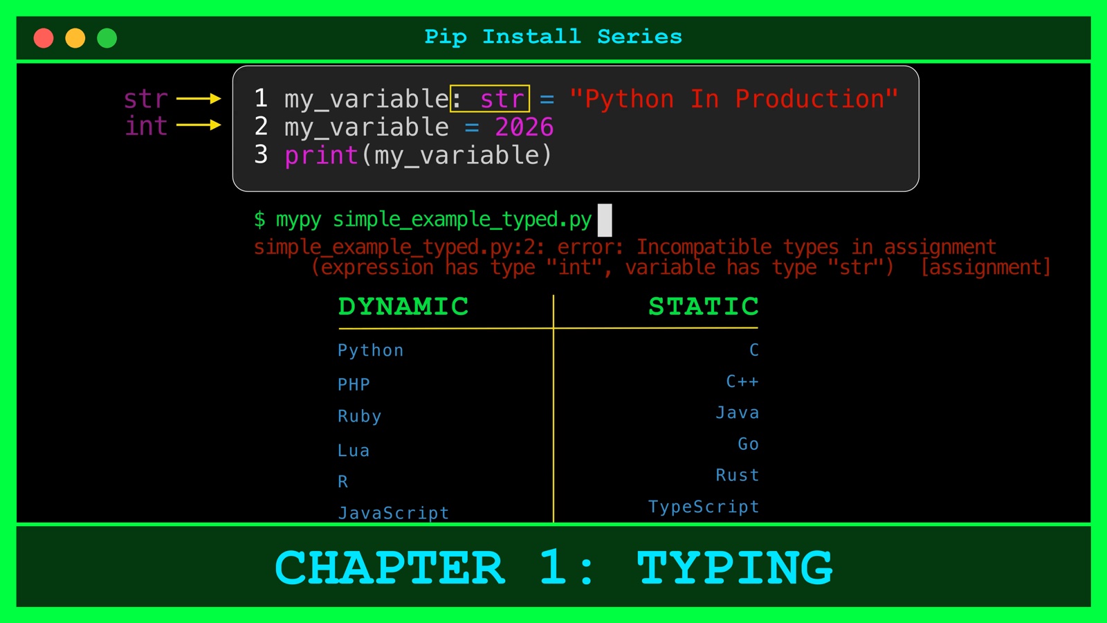 Why Static Typing Matters in Python · Home